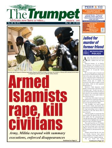 The Trumpet Newspaper Issue 571 (May 18 - 31 2022)