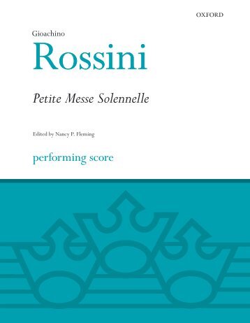Rossini - Petite Messe Solennelle