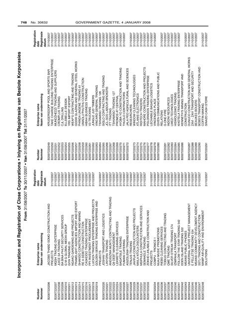 Government Gazette Staatskoerant REPUBLIC OF ... - ("CIPC")is