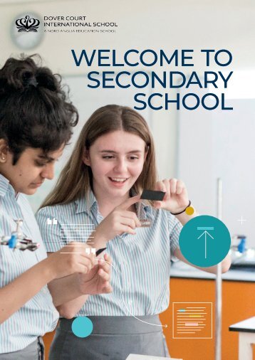 Welcome to Secondary School Handbook