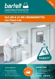 ULC-MS & LC-MS Lösungsmittel von Chem-Lab