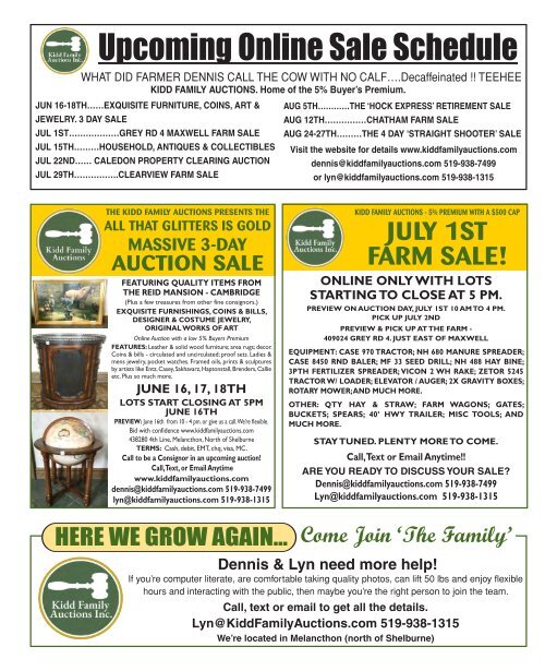 Woodbridge Advertiser/AuctionLists.ca - 2022-06-13