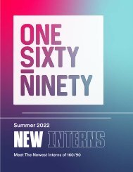 160/90 New Interns (Summer 2022)