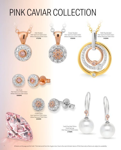 Australian Argyle Diamonds Catalogue - Deniliquin Showcase Jewellers