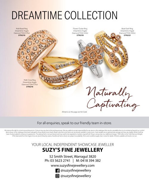 Australian Argyle Diamonds Catalogue- Suzy's Fine Jewellery