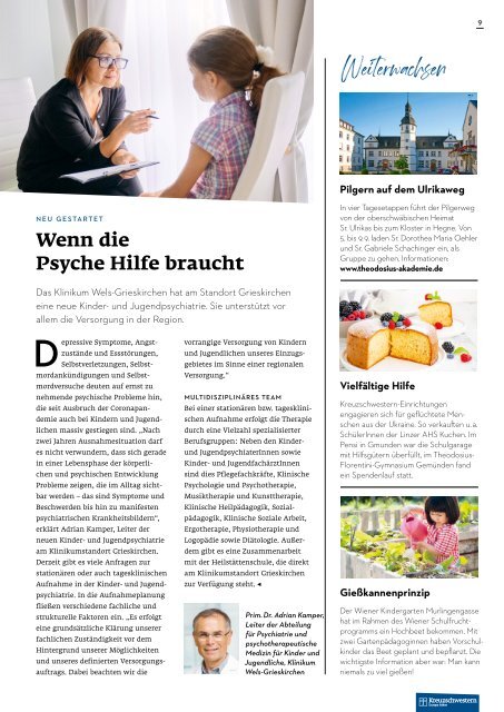 Kreuzschwestern Magazin 1/2022