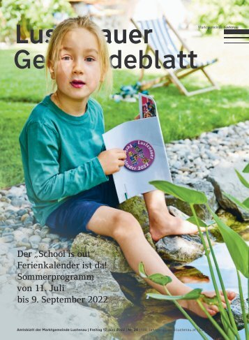 Lustenauer Gemeindeblatt Nr. 24 | Freitag, 17. Juni 2022