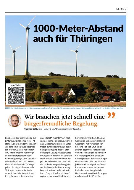 HEIMAT. LAND. THÜRINGEN. Ausgabe 06/22