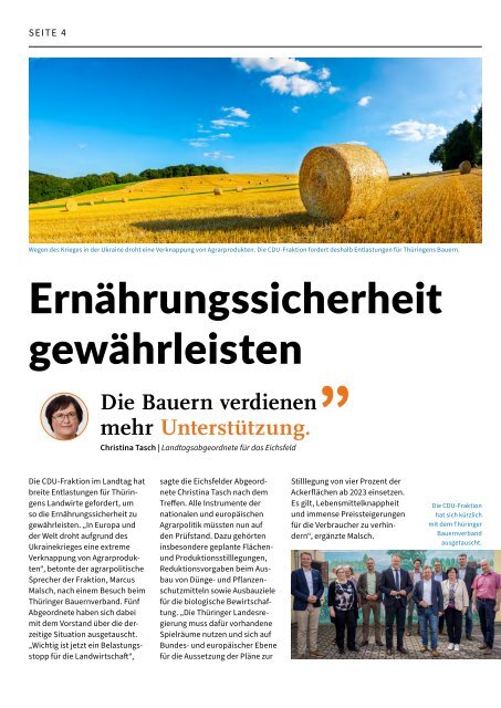 HEIMAT. LAND. THÜRINGEN. Ausgabe 06/22