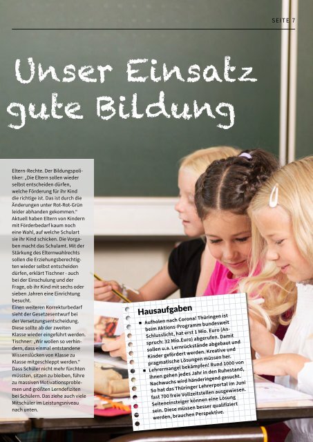 HEIMAT. LAND. THÜRINGEN. Ausgabe 06/22