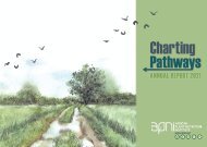 APNI Annual Report 2021 - Charting Pathways