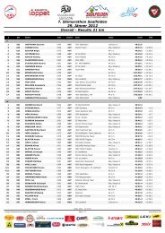 7. Skimarathon Saalfelden 29. Jänner 2012 Overall ... - Leogang