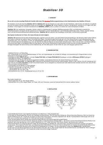 Stabilizer 3D - General Laser