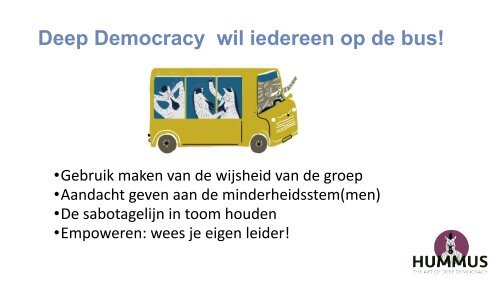 Kennismaken met Deep Democracy