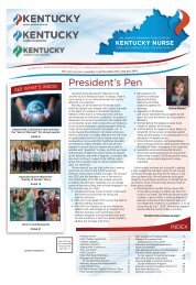 The Kentucky Nurse - June 2022