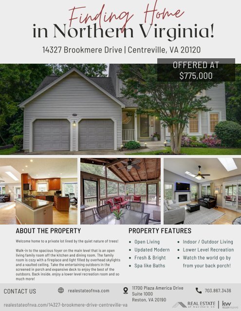 14327 Brookmere Drive | Centreville, VA 20120