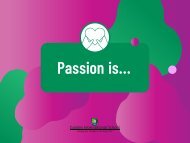 GIS Core Values: Passion