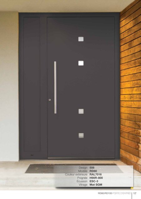 Ryterna entry doors RD80-100 FR