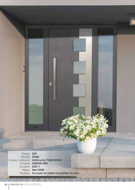 Ryterna entry doors RD80-100 FR