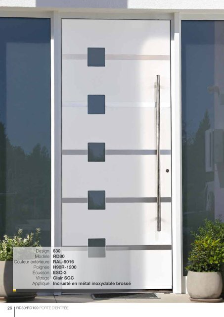 Ryterna entry doors RD80-100 FR