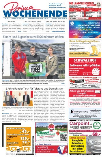 Prima Wochenende 24 2022