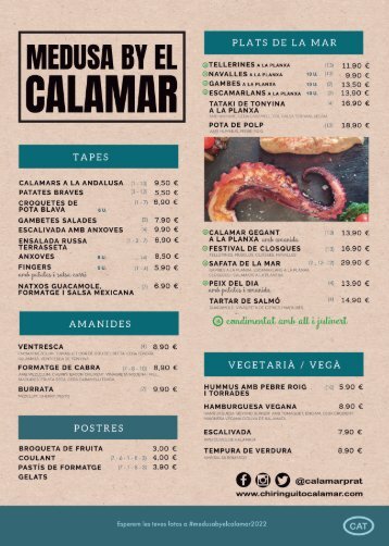 La Carta Medusa by El Calamar - Català