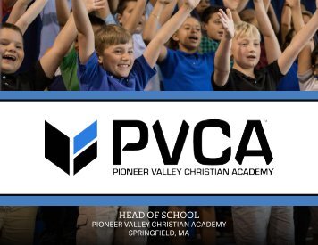PVCA Head of School Opportunity Profile