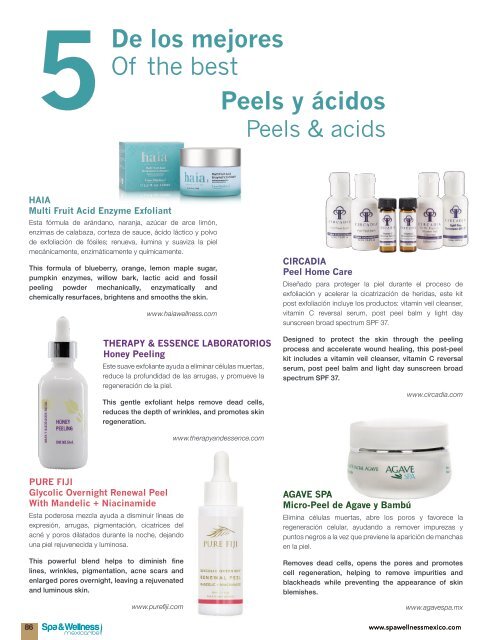 Spa & Wellness MexiCaribe 46 | Verano