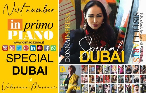 SPECIAL DUBAI  DONNA IMPRESA MAGAZINE 2022