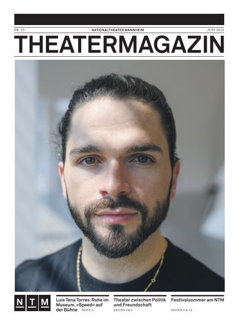 Theatermagazin - Nationaltheater Mannheim Juni 2022