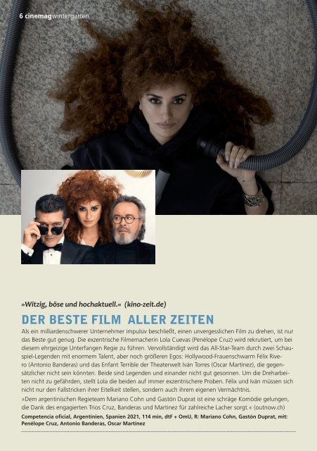 Cinemag | Kinoprogramm in Regensburg | Nr. 101 | 07-2022