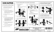 INSTALLATION INSTRUCTIONS 360L/L-BE/L-DT/T/T ... - Von Duprin