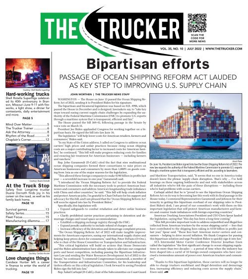 ATA, Freight Stakeholders Push Back on US Senate's PRO Act