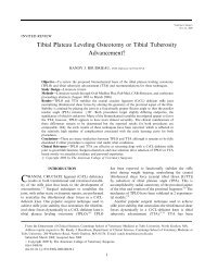 Tibial Plateau Leveling Osteotomy or Tibial Tuberosity Advancement?