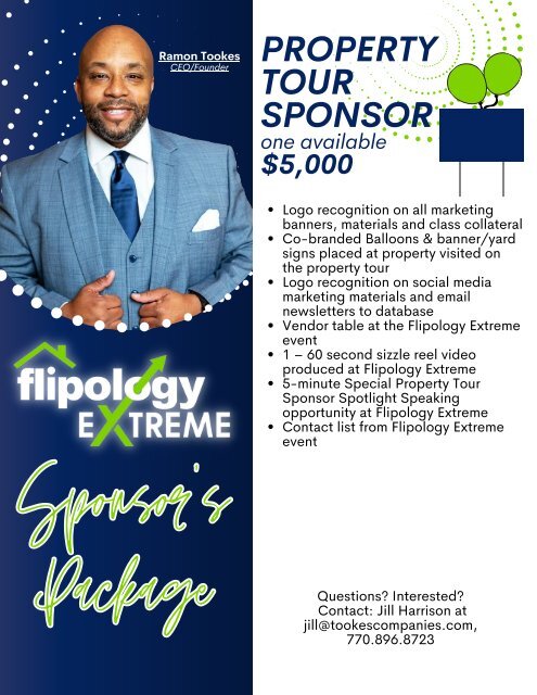 Flipology Extreme Sponsorship Package 2022