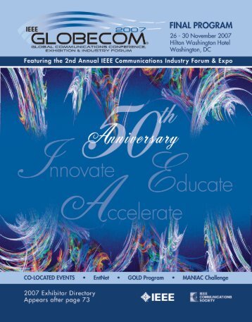 EXPO - IEEE GLOBECOM 2012