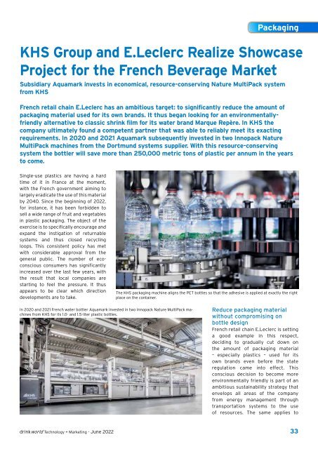 drinkworld Technology + Marketing  2/2022