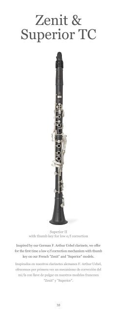 F. Arthur Uebel Clarinets 2022 English Spanish