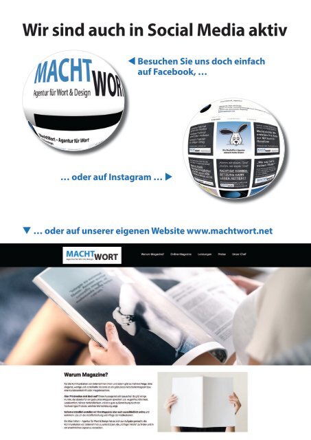 MachtWortMagazin 5 - Agentur für Wort & Design