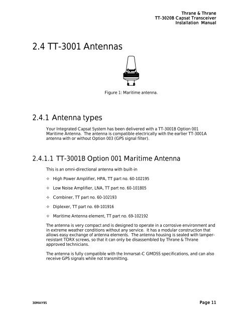 TT-3020B Installation Manual - Polaris-as.dk