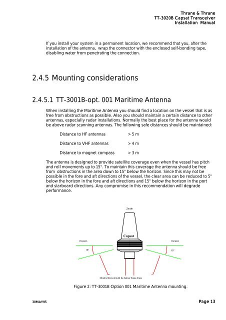 TT-3020B Installation Manual - Polaris-as.dk