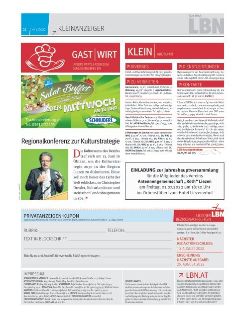 LBN Nr. 6 I Juni 2022