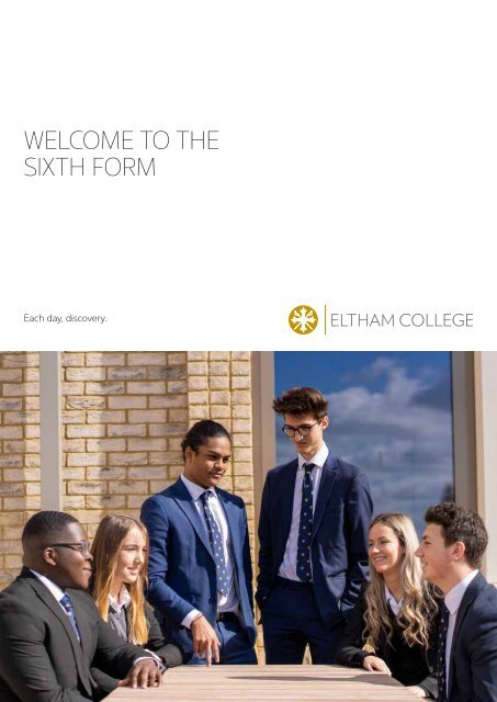 Sixth Form Welcome Booklet 2022