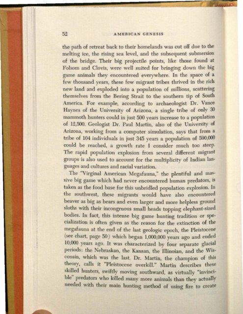 American Genesis: The American Indian and the Origins of Modern Man