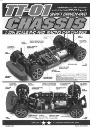 Tamiya TT-01 Chassis Manual - RCtube.eu