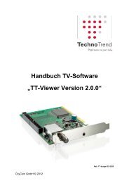 Handbuch TV-Software „TT-Viewer Version 2.0.0“