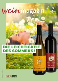 Weinzeche Weinmagazin 7_2022 – Die Kunst des Genießens