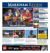 Markham Review, July 2022
