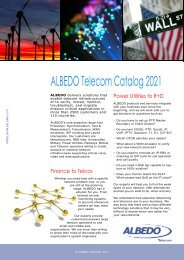 Übersicht Albedo Telecom 2022 (en)