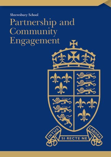 Partnership and Community Engagement Brochure